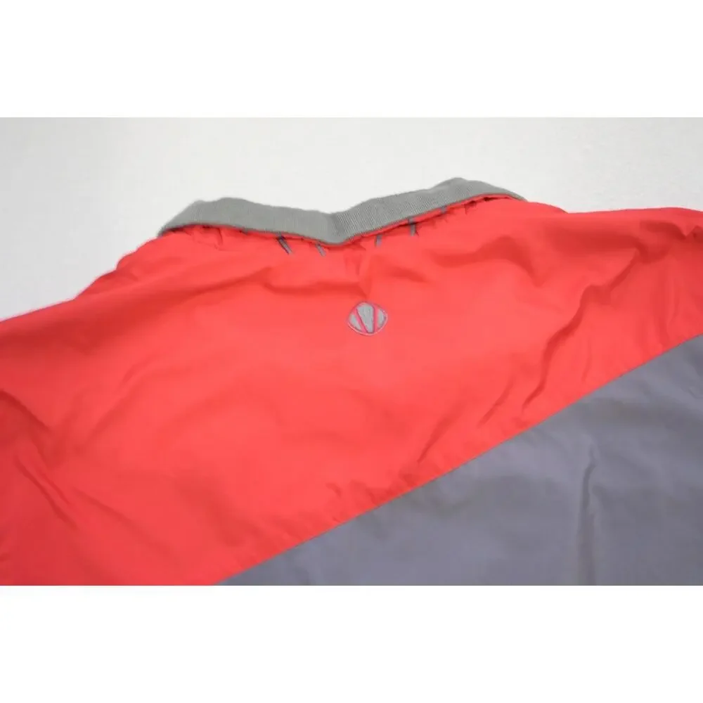 Sunice Golf 1/4 Zip Windbreaker Jacket Pull Over Red Short Sleeve Mens‎ Sz XL